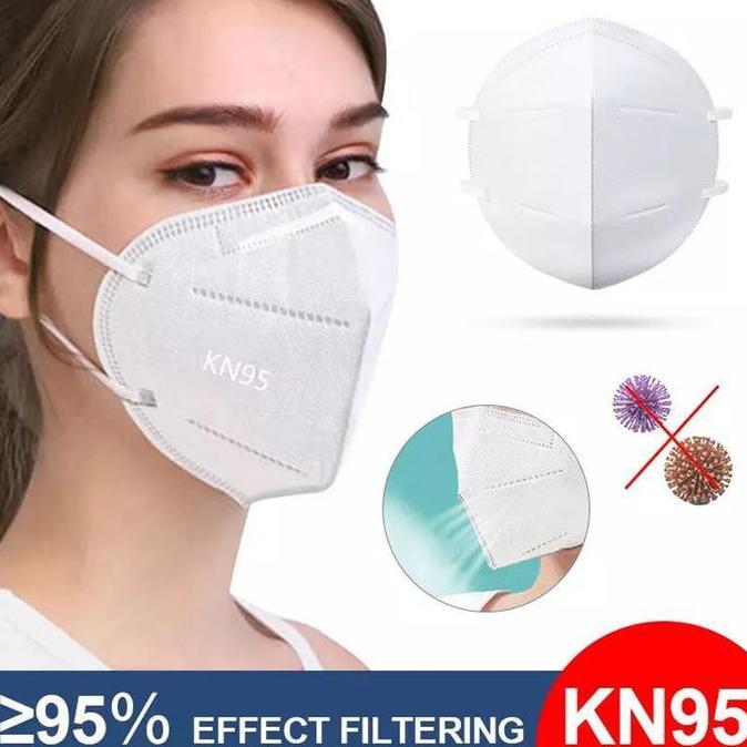 Masker KN95 Respirator Medis 5ply Earloop Disposable Face Mask N95 NollaStore