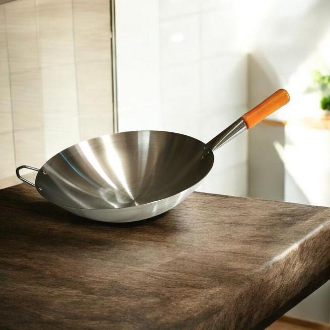 Wajan Gagang Stainless Steel 40 Cm