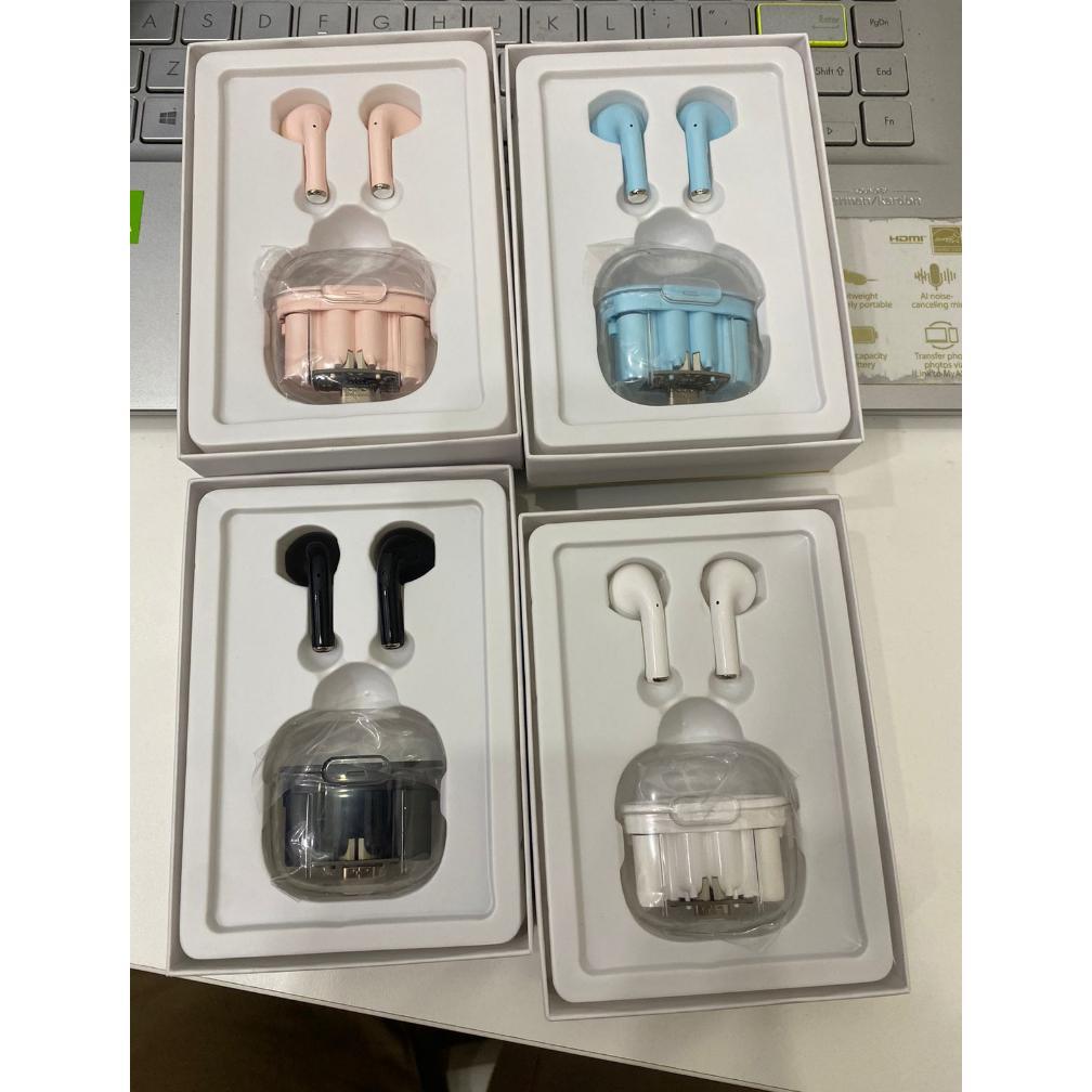 Promo JOKADE headset Bluetooth nirkabel TWS  PRO13 transparan, headphone HiFi Subwoofer 5.3, earphon