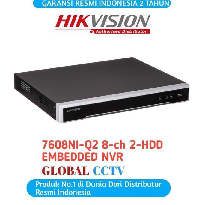 TERLARIS HIKVISION DS-76NI-Q2 NVR 8 CHANNEL HIKVISION NON POE