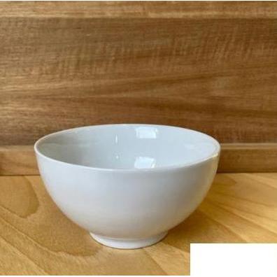 TERLARIS KOPIN Bowl / Mangkok keramik porcelain putih polos 5 in / 13cm / 13 cm KPQ-5 KPQ5 gratis on