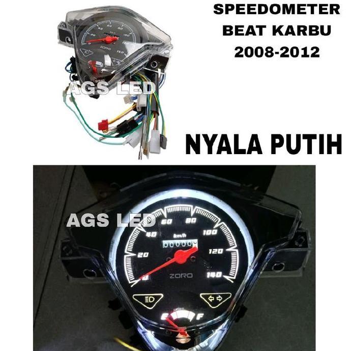 Sale Speedometer Beat Karbu Tahun 2008 2012 Spedometer Honda Beat Karbu Plus Lampu Kilometer Beat Ka