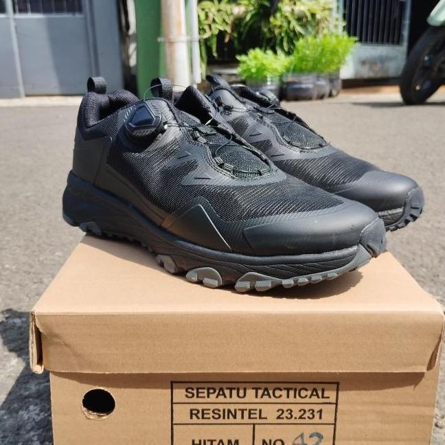 Sepatu Tactical Taliputar Resintel Polri OriginaL CS