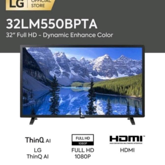TERLARIS LED TV LG 32LM550BPTA DITAL(32INCH)USB MOVIE HDMI LCD