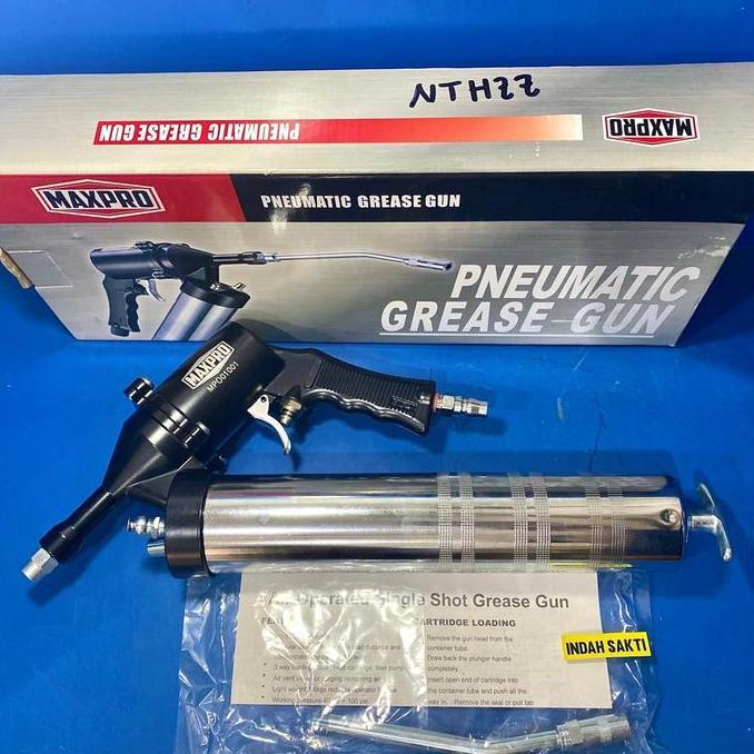 TERMURAH - AIR GREASE GUN MAXPRO PISPOT GEMUK ANGIN PNEUMATIC GREASE GUN