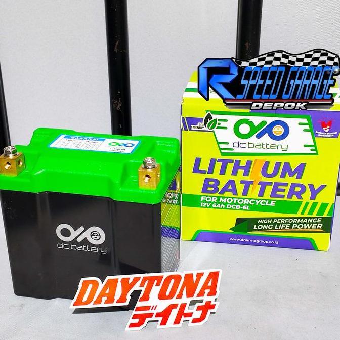 Sale Aki Lithium Dc Battery 12V 6Ah 3.5Ah Dcb-6L 5L Daytona