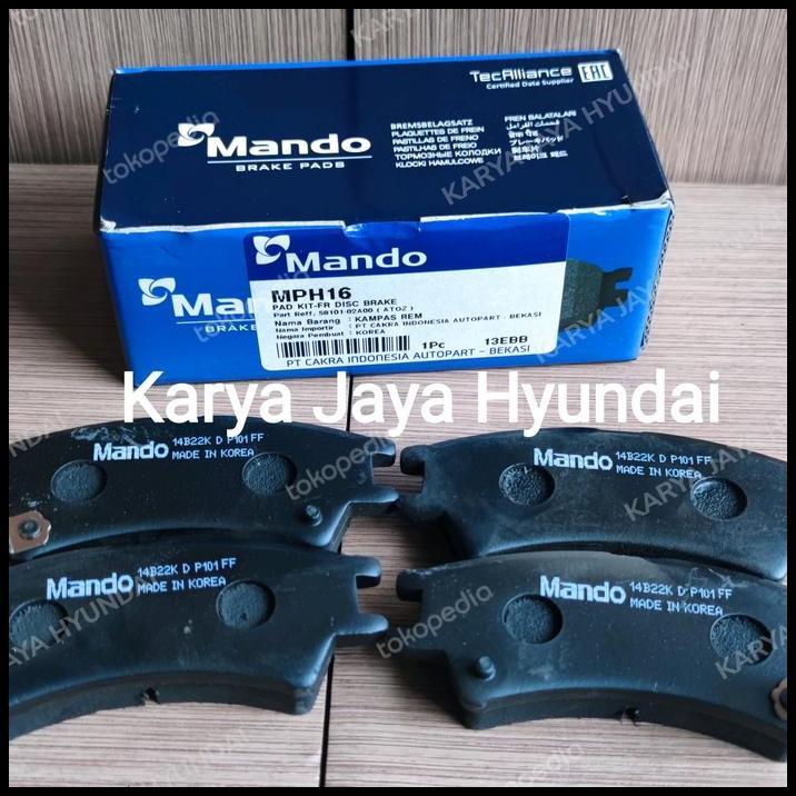 TERLARIS KAMPAS REM DEPAN HYUNDAI ATOZ KIA VISTO 2001 KEBWH 