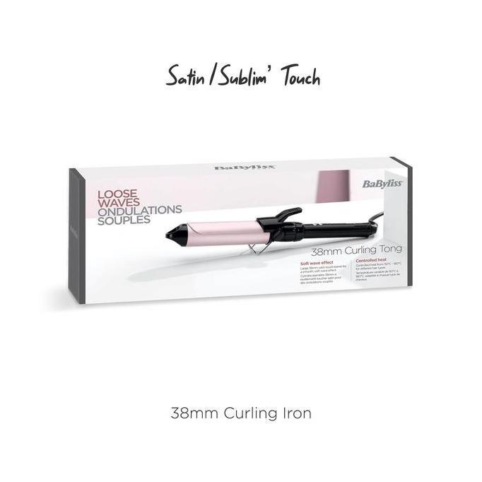 Lansungkirim- Babyliss Paris Satin/Sublim Touch Curling Iron C338E | Catok Pengeriting Rambut Curly