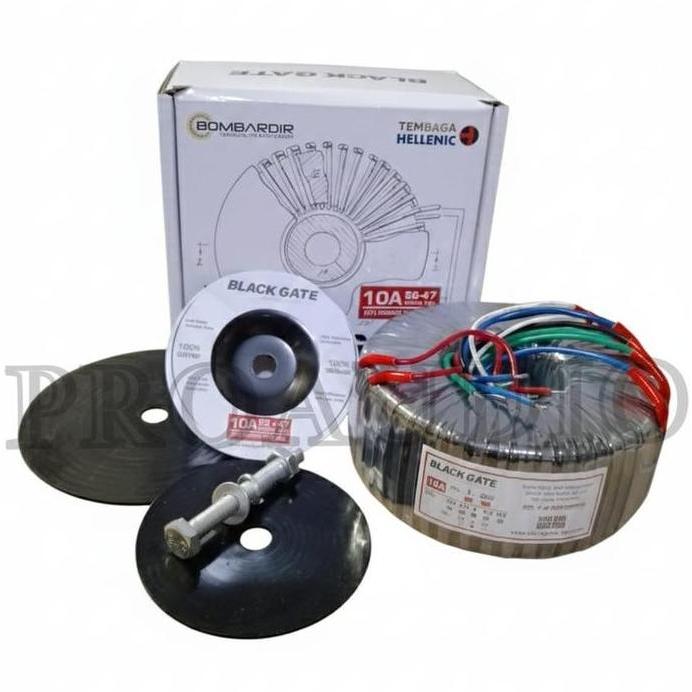 HARGA DISC - Trafo Donat Toroid BLACKGATE 10A 47V CT 10 A 47 V Original