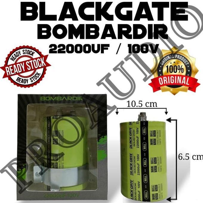 BEBAS ONGKIR - elco kapasitor bombardir 22000uf 100v bell original