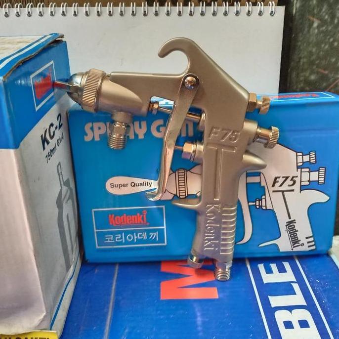 NEW gun cet / spray gun cet kodenki F75S tabung bawah