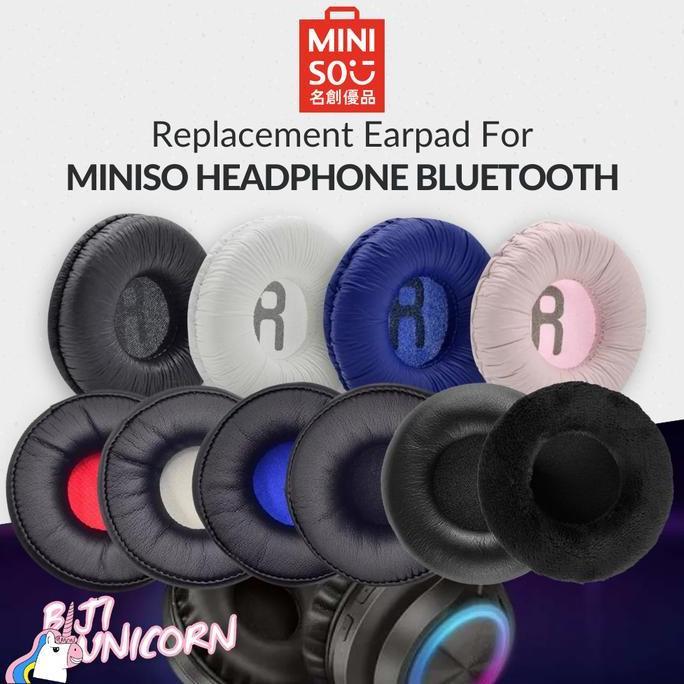Earpad Earcup Ear Cushion Miniso Headphone Bluetooth Pad Bantalan Foam