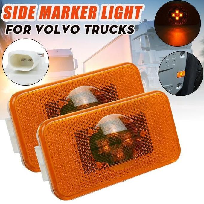 riskapratiwi443 - cod 10pcs lampu sein samping truk led lampu variasi truk lampu volvo lampu truk la
