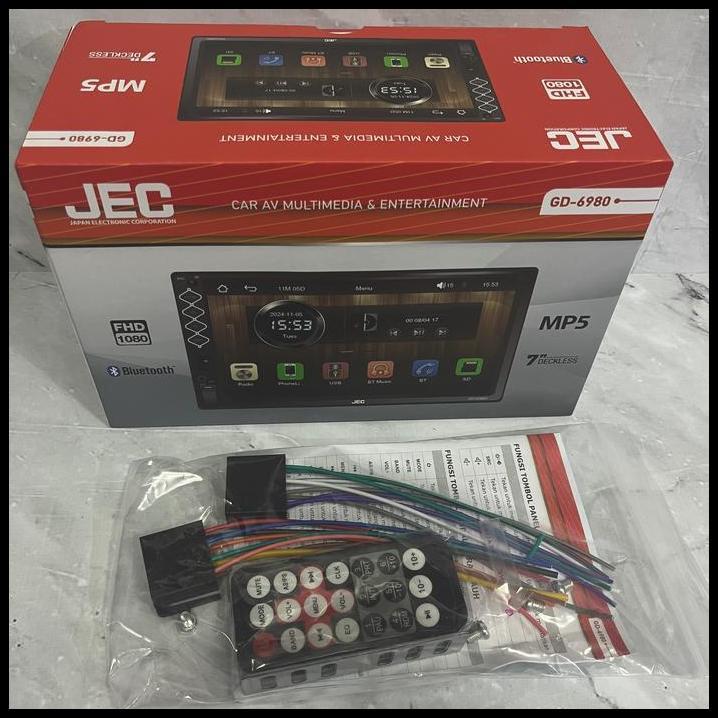 TERBARU HEAD UNIT DECKLESS AUDIOBANK/ JEC 7 INCH AB-TV6912 