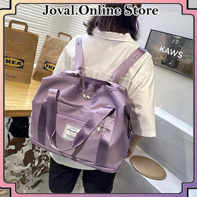 TRAVEL BAG DUFFEL RANSEL / TAS TRAVEL BESAR ANTI AIR / PORTABLE GYM BAG / TAS FITNESS / TAS HAND CAR