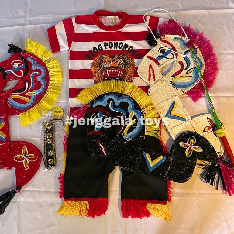 Best Seller Baju Jaranan Full Set Anak Tk Baju Kuda Lumping Anak
