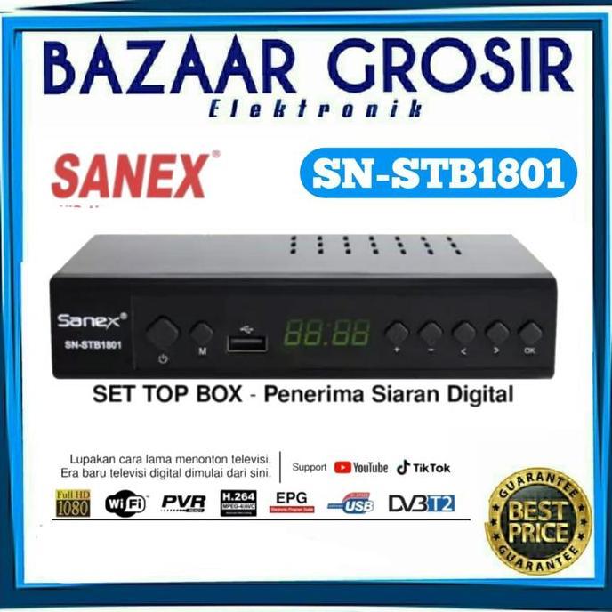 TERLARIS SET TOP BOX DITAL SANEX SN-STB1801 STB SANEX 1801 STB SANEX DITAL