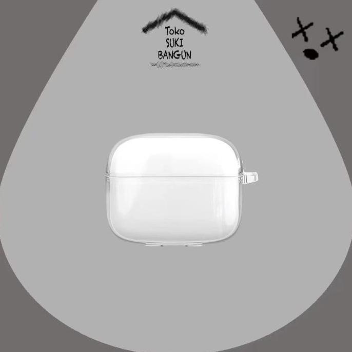 Case untuk Baseus Bowie M2 Silicone CLEAR Transparent TWS Casing Cover Pouch Protector