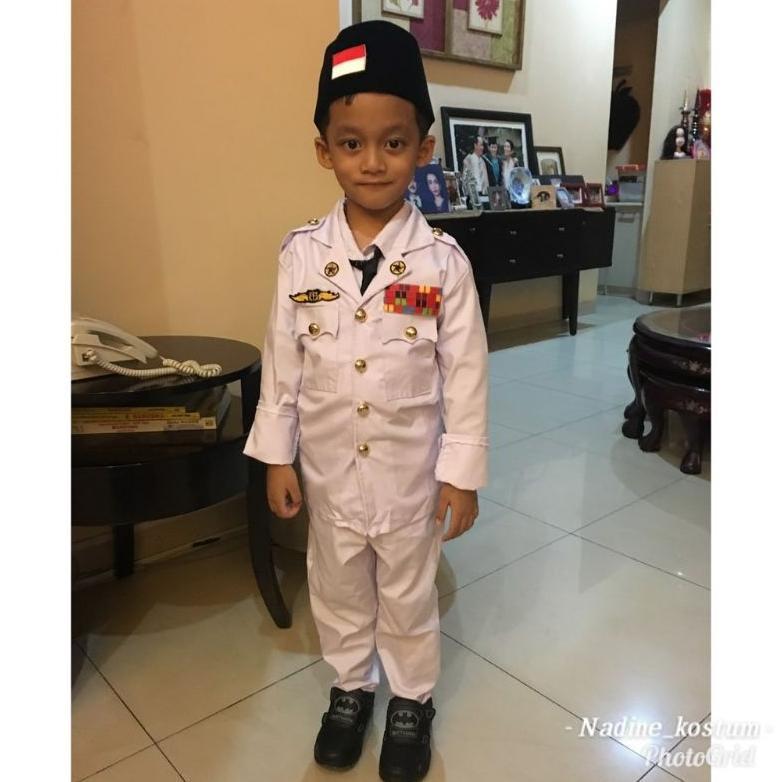 Diskon Kostum Soekarno/Kostum Soekarno Anak/Kostum Pahlawan/Kostum Pahlawan Anak/Kostum Agustusan/Ko