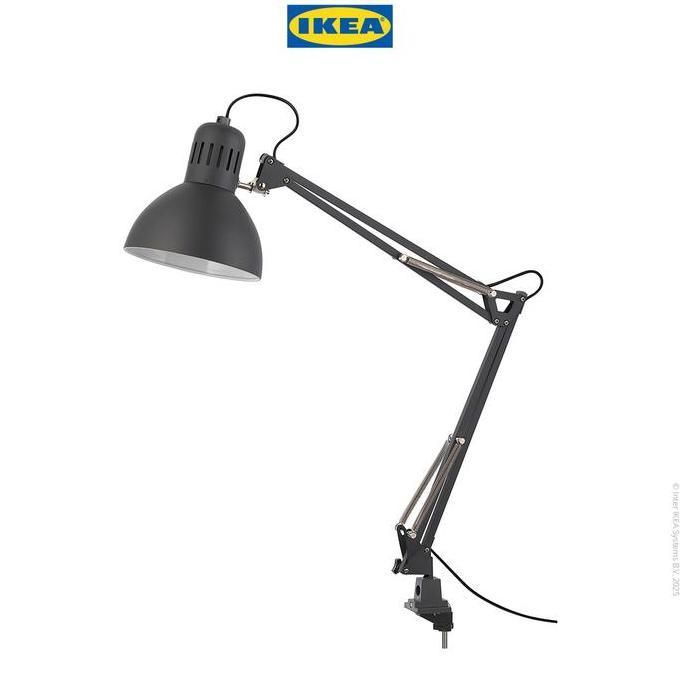 OVANDAKISELLER - IKEA TERTIAL LAMPU MEJA KERJA ABU-ABU TUA MINIMALIS BAJA