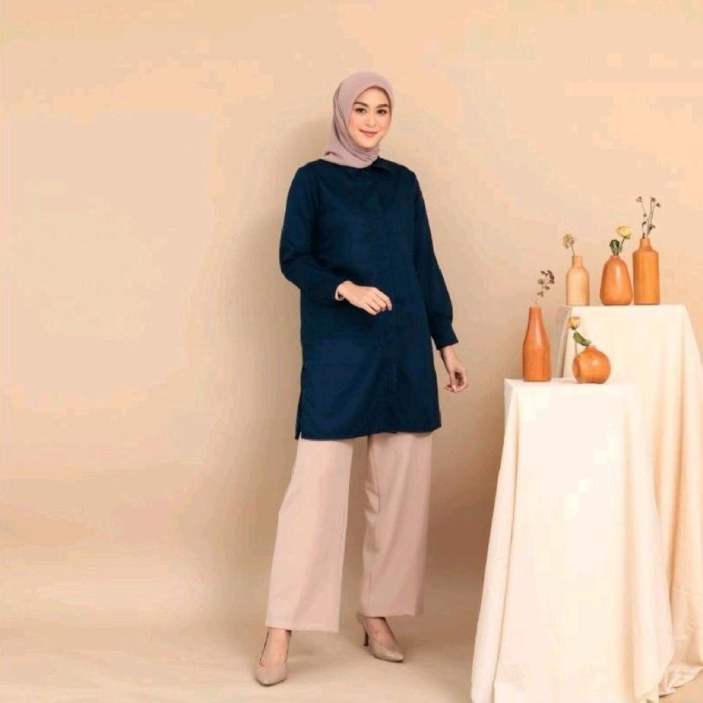 Limited Tunik Toyobo Import || Tunik Toyobo Wanita Lengan Panjang Kekinian