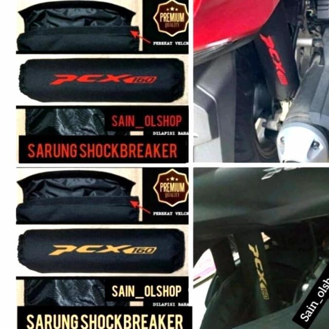 cover shock breaker belakang pcx 160