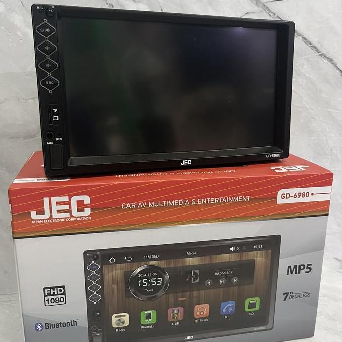 Head Unit Deckless Jec 7Inch Tv Mobil