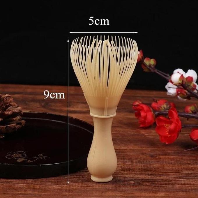 TERLARIS!! PLASTIC MATCHA WHISK PLASTIC ADUKAN MATCHA PLASTIK WHISK RESIN PENGADUK MACHA / BUBUK KOP