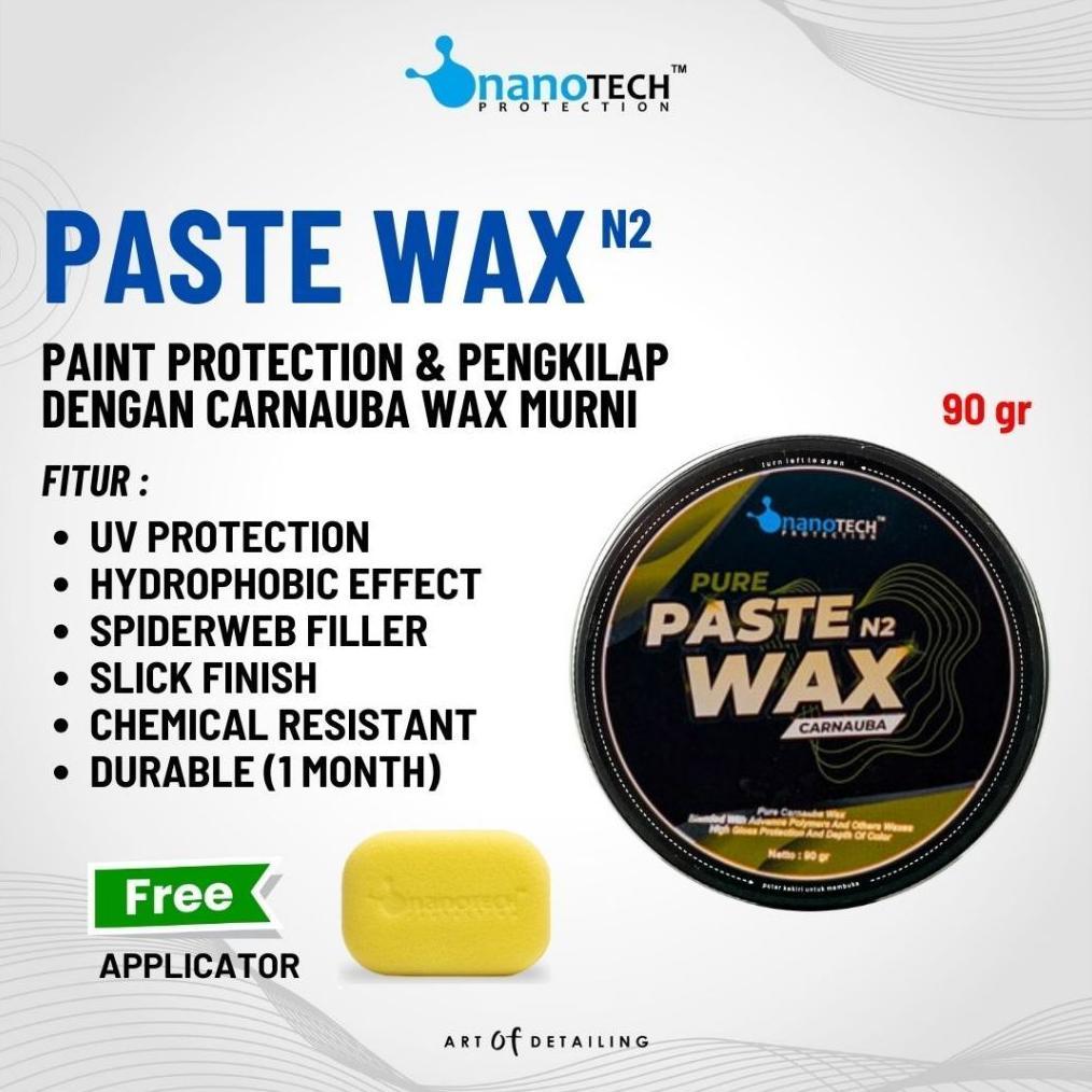 NEW PURE PASTE WAX & WAX POLISH | WAX MOBIL & MOTOR | CARNAUBA WAX [terbaik][terlaris]