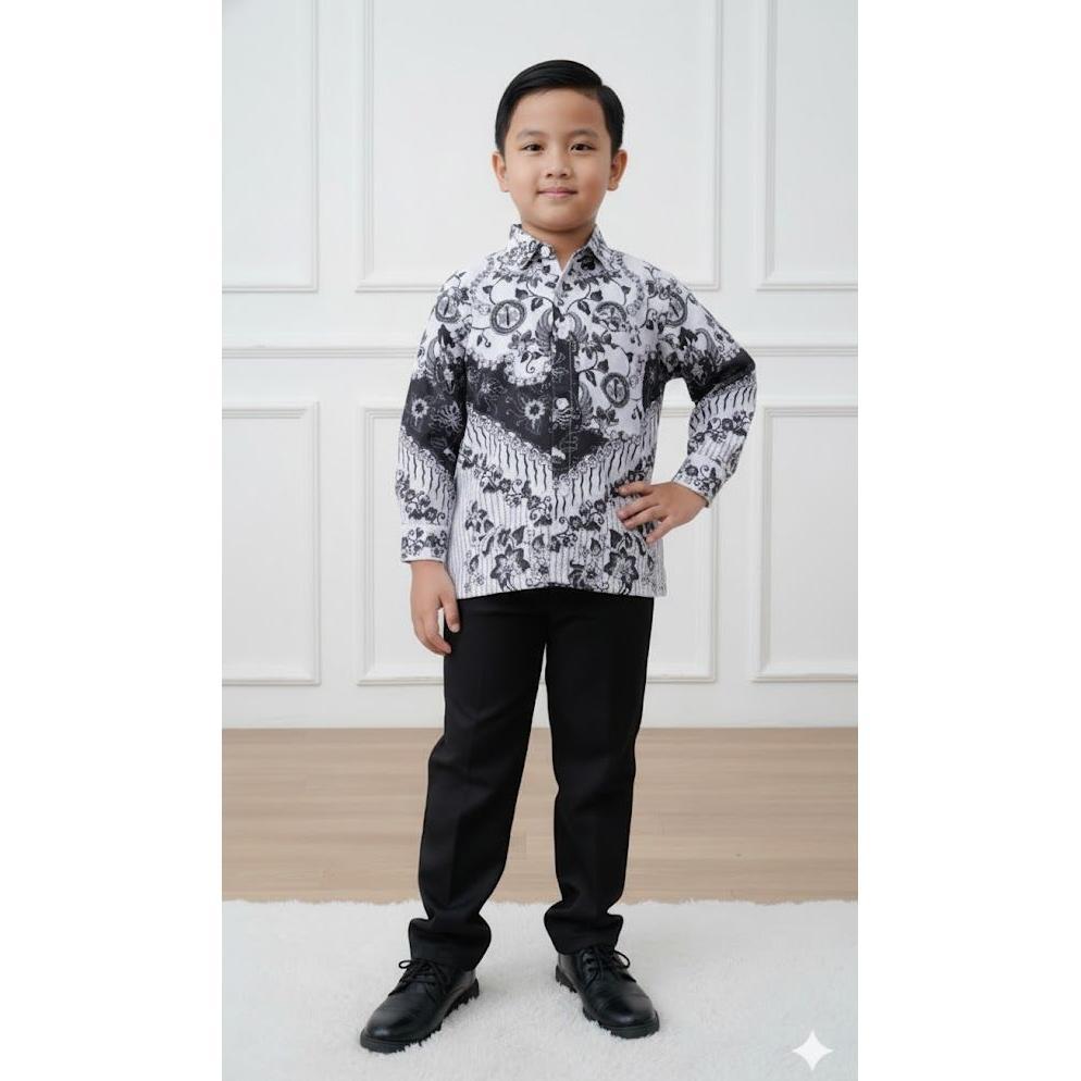 Free Ongkir Kostum Profesi Anak Baju Batik Guru Anak Laki-Laki Dan Perempuan Tk Sd