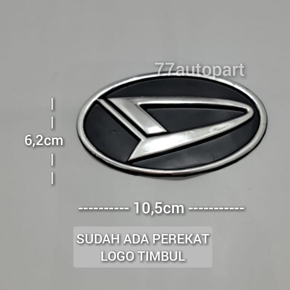 NEW emblem logo mobil daihatsu untuk grill rambang depan feroza [terbaik][terlaris]