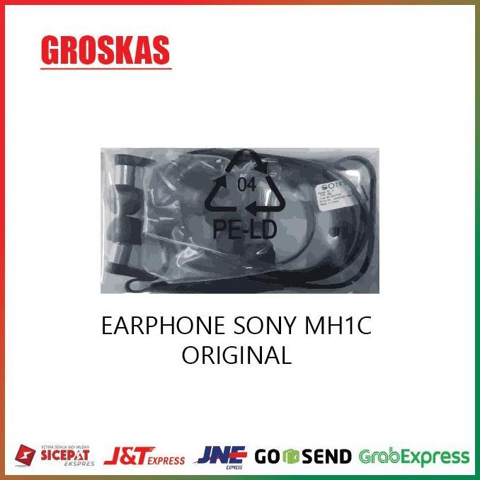 Sony Earphone Lifesound Hi-Fi Stereo Headset Mh1C Original Dengan 2 Pasang Eartips Dan Klip Gene War