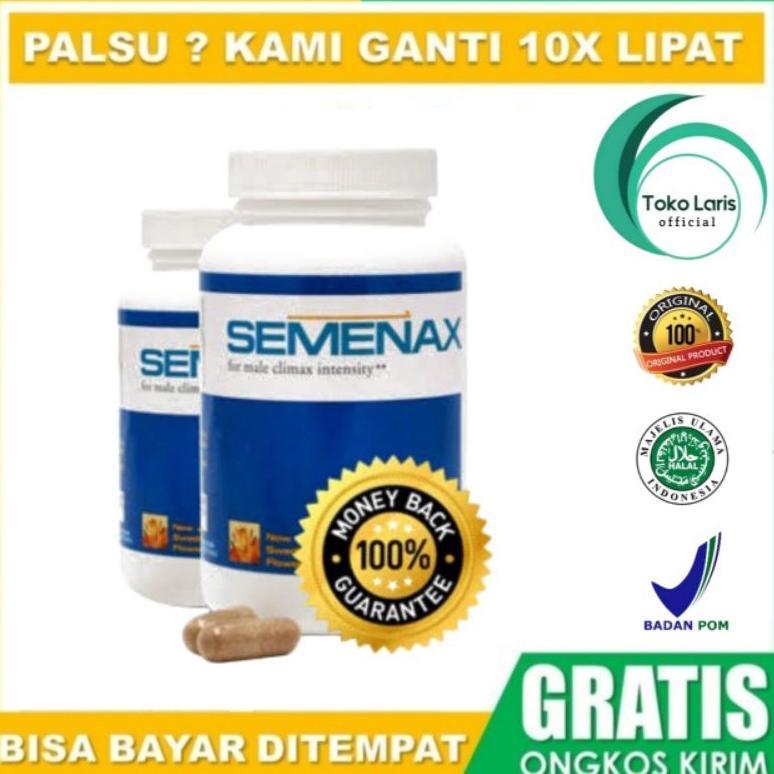 (Terbaru) SEMENAX ASLI ORIGINAL OBAT HERBAL KESUBURAN PENGENTAL PENAMBAH PENYUBUR SPERMA PRIA AMPUH 
