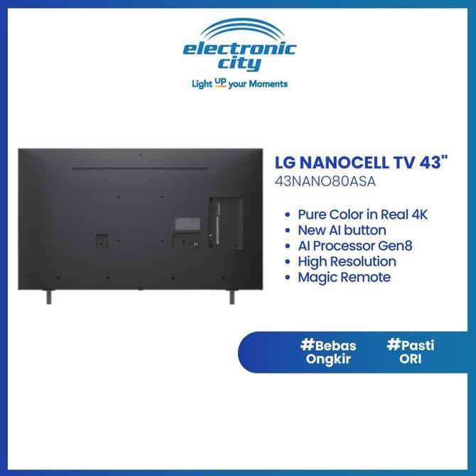 Sale Lg 43 Inch 4K Nanocell Smart Tv - 43Nano80Asa