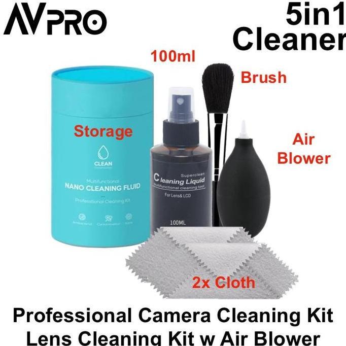 Professional Camera Cleaning Kit Lens Cleaning Kit w Air Blower