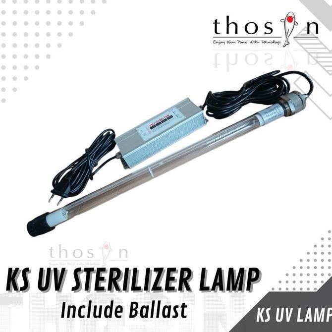 TERLARIS LAMPU UV CELUP KOLAM KOI ULTRAVIOLET KS UV STERILIZER LAMP