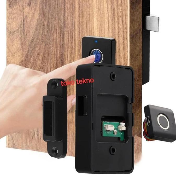Kunci Laci Sidik Jari | Smart Fingerprint Cabinet Lock | Kunci Locker Fingerprint Kunci Locker Finge