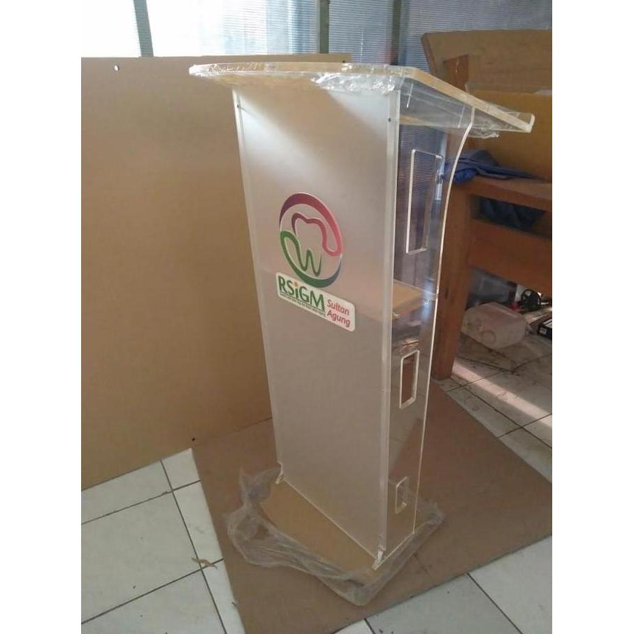 TERLARIS Podium Akrilik CSPD18 - Mimbar Akrilik