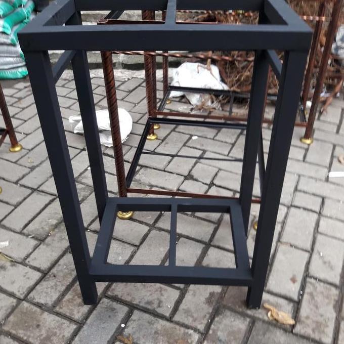 TERLARIS RAK AQUARIUM 50X30 TINGGI 80 BESI HOLO 3X3 TEBAL 0.8