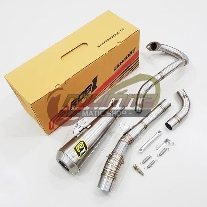 Knalpot Standar Racing ROB1 RCB1 Scrr SS Yamaha XSR 155