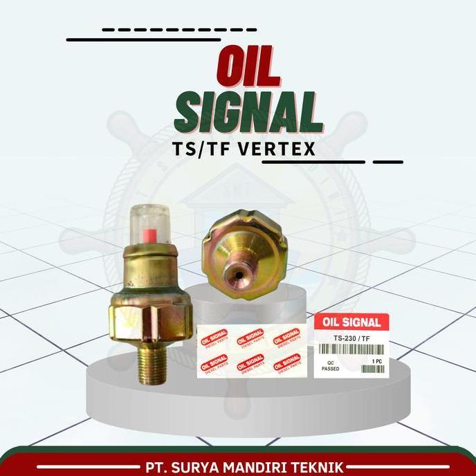 Promo OIL SIGNAL YANMAR / KUBOTA (TF/TS/RD) VERTEX Diskon