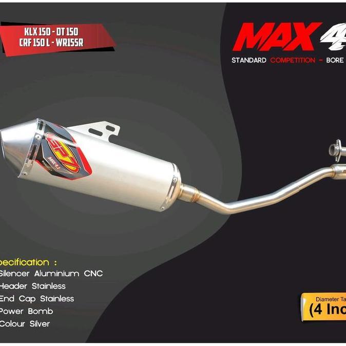 GP7 MAX 4.1 STANDAR KOMPETISI KLX/CRF/WR Knalpot