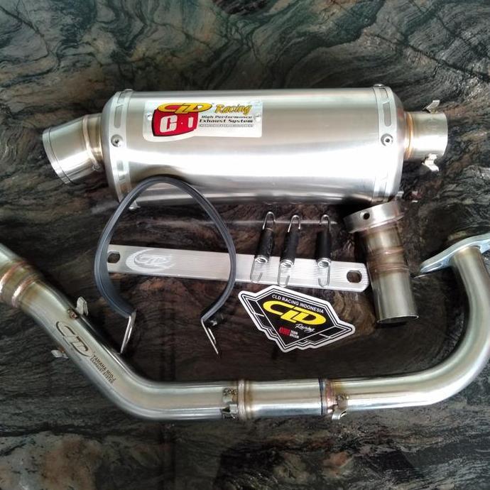 Knalpot CLD Racing Mio j Mio 125 X-ride Soul GT type C1 Oval doff