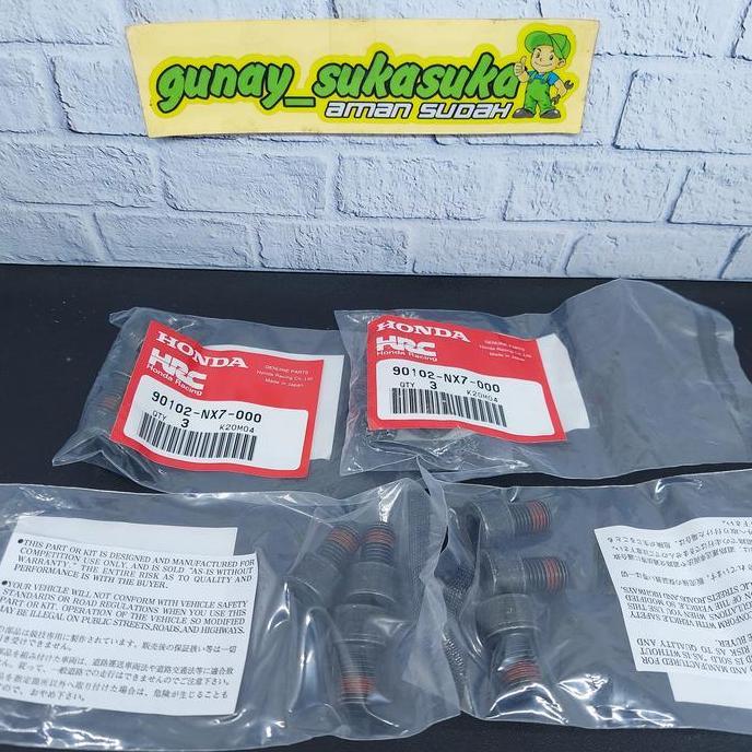 Baut Nap Gear HRC For Velg Gp NF4 NX4 OZ Marchesini Galespeed Techno
