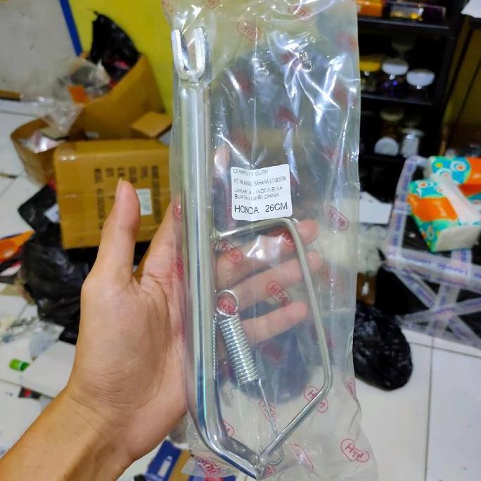 Promo Standar Samping Chrome Ring 17 NTH Import Honda Beat Vario Scoopy Genio Supra Grand Blade Revo