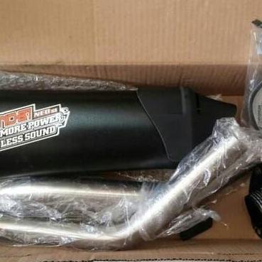 Knalpot NOBI / NOB1 NEO 3BOLD Motor Sport lengkap