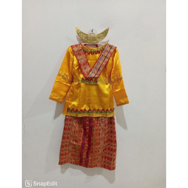 Free Ongkir Baju Adat Ntt Anak Tk Sd Perempuan Cewek / Pakaian Adat Ntt
