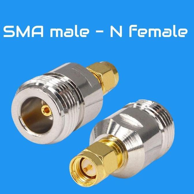IHDADI adapter converter N female to sma male/SMA male to N female