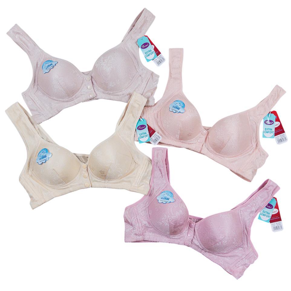 original polini bra bh menyusui nursing bra tanpa kawat kancing depan bh ibu hamil premium 2668