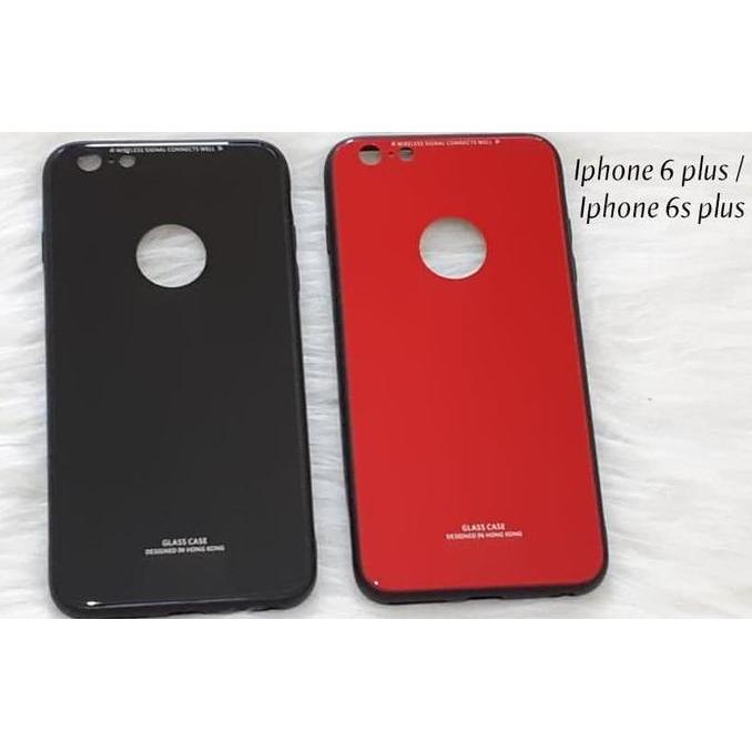 Iphone 6 plus /6s plus tempered glass phone case - case iphone 6+/6s+